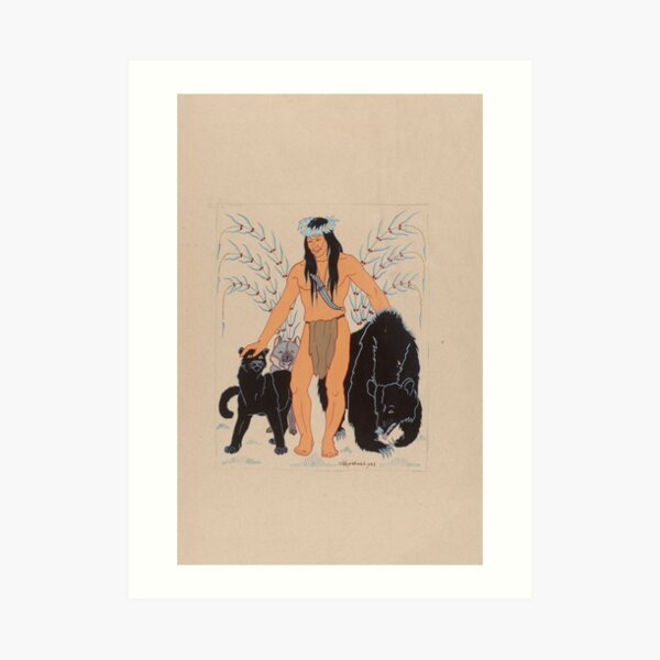 Wah-Pah-Nah-Yah: Mowglis Collection Art Print