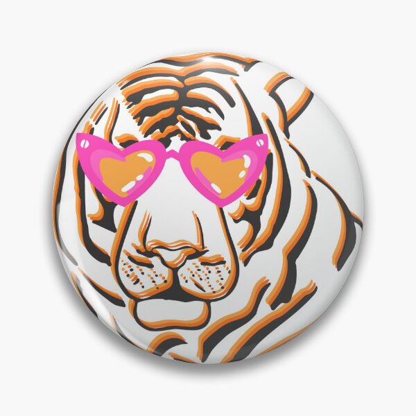 Item preview, Tiger with Pink Sunglasses designed and sold by jagaskin25.