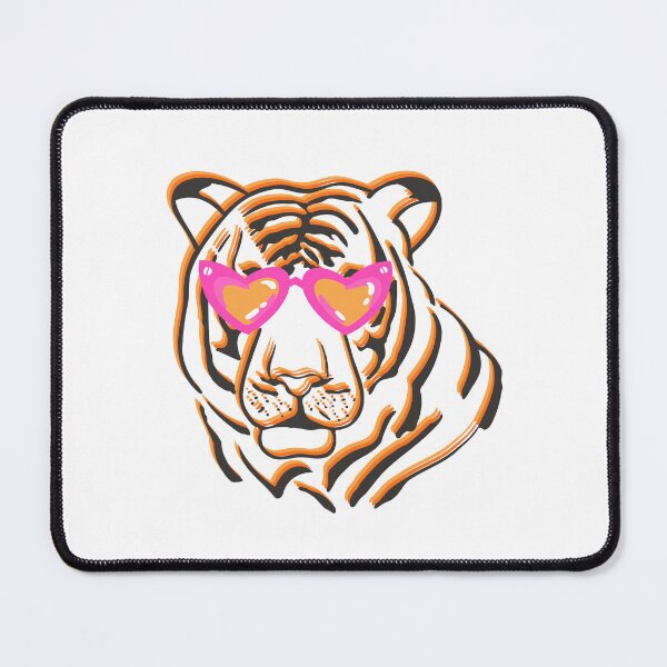 Item preview, Tiger with Pink Sunglasses designed and sold by jagaskin25.