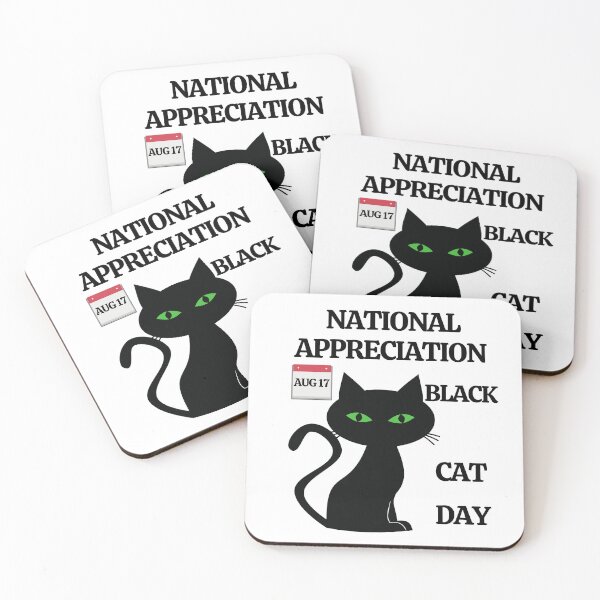 Item preview,   National Black Cat Appreciation  Day designed and sold by leshewle.