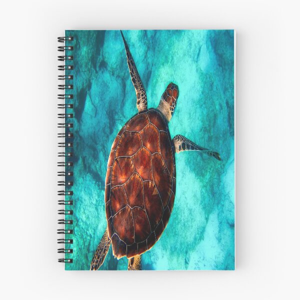 Item preview, Turtle, blue water, water, sea, ocean, ocean floor, sea floor designed and sold by Arab Fashion.