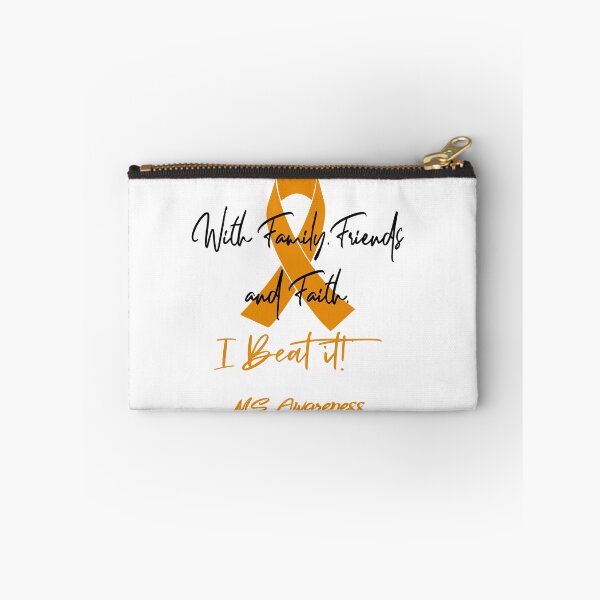 Item preview, MS Warrior - With Family, Friends, and Faith - I BEAT IT! designed and sold by Robbsyn.