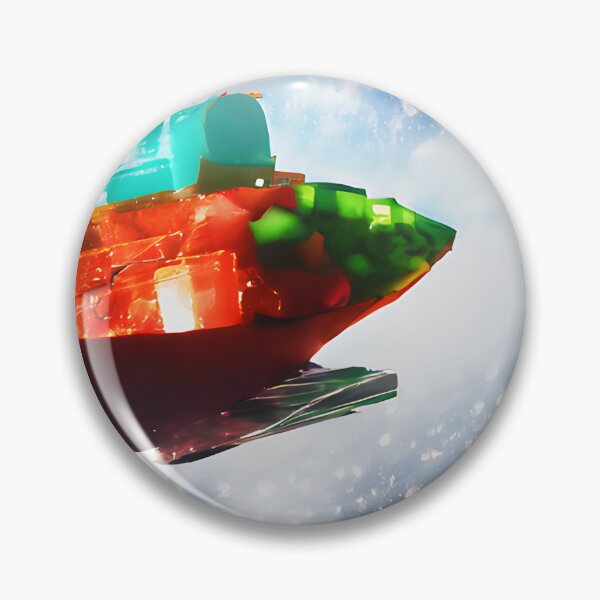 Item preview, Frozem rock candy ship in space designed and sold by fizzribbit.