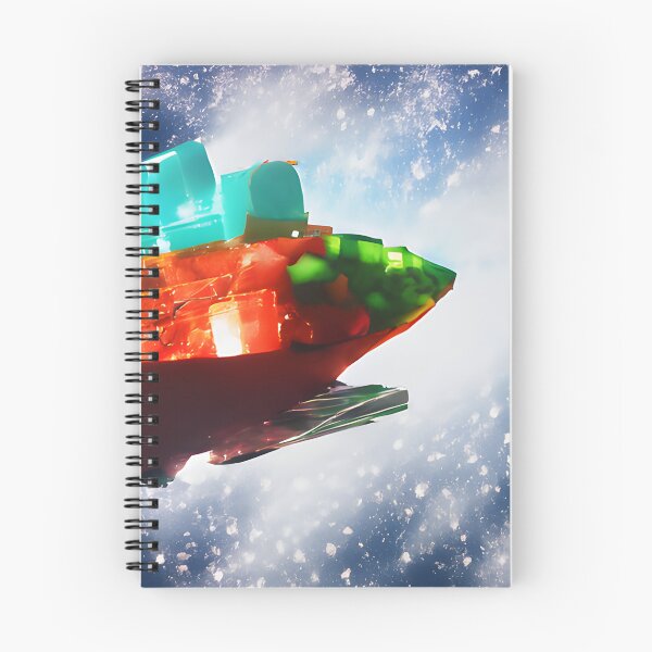 Item preview, Frozem rock candy ship in space designed and sold by fizzribbit.