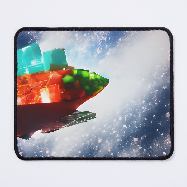 Item preview, Frozem rock candy ship in space designed and sold by fizzribbit.