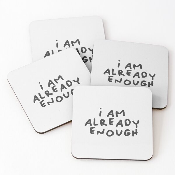 Item preview, I am already enough  designed and sold by afonso-arts.