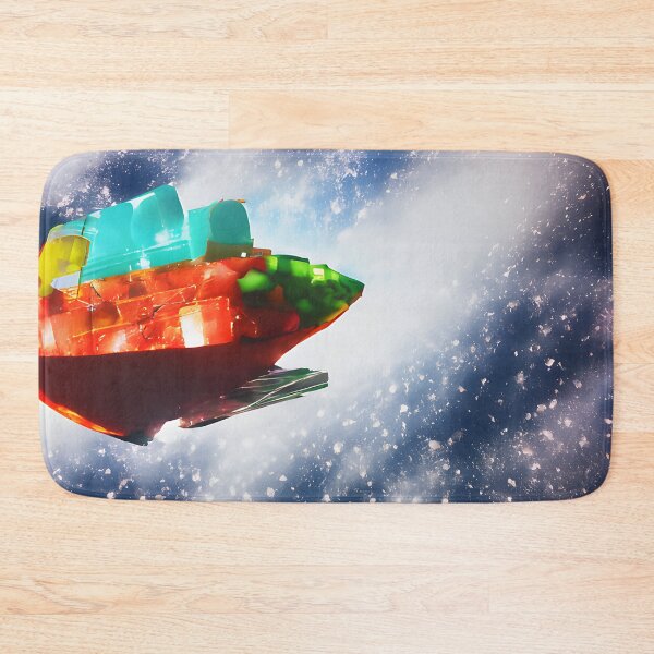 Item preview, Frozem rock candy ship in space designed and sold by fizzribbit.