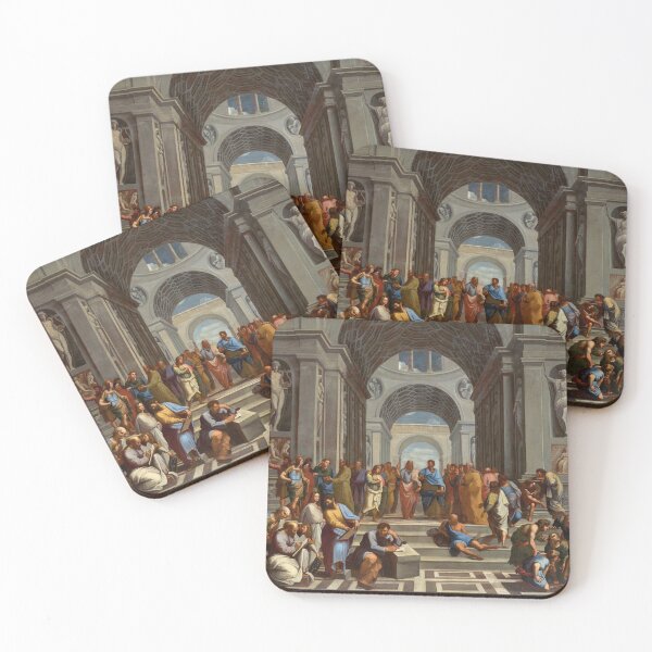 Item preview, School of Athens | Follower of Raphael | 17th Century Renaissance Ancient Greece Art designed and sold by CJET.