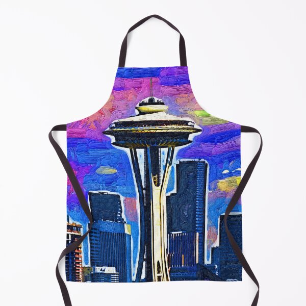 Item preview, Space Needle Colorful Sky designed and sold by KirtTisdale.