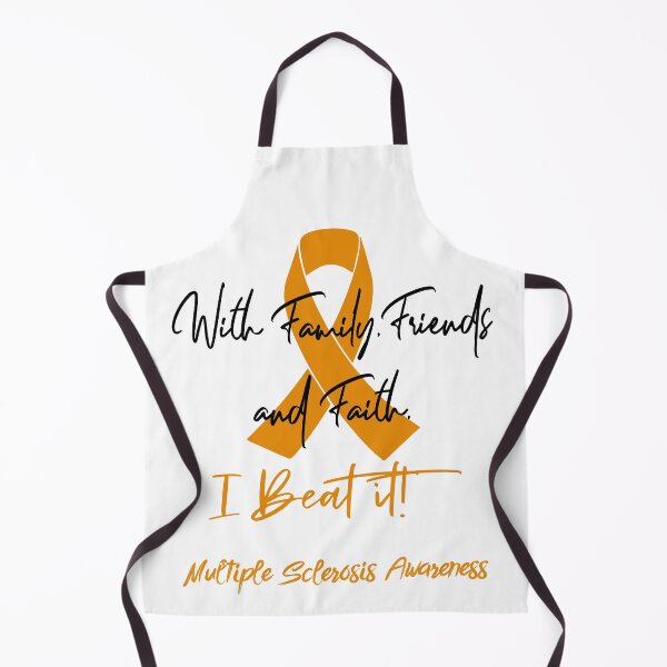 Item preview, Multiple Sclerosis Warrior - With Family, Friends, and Faith - I BEAT IT! designed and sold by Robbsyn.