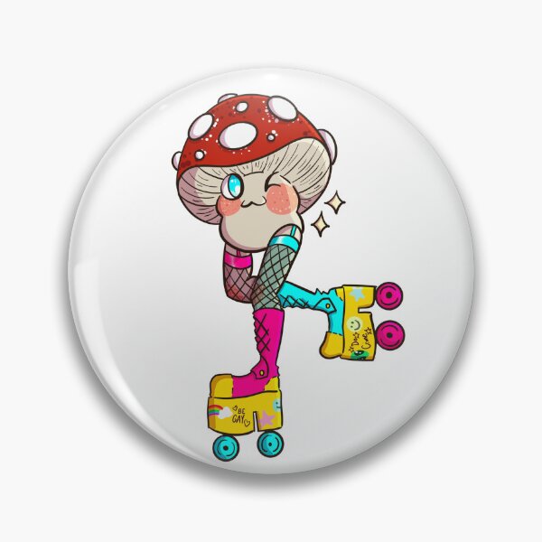 Item preview, Skater Mushroom  designed and sold by Artfromtheabyss.