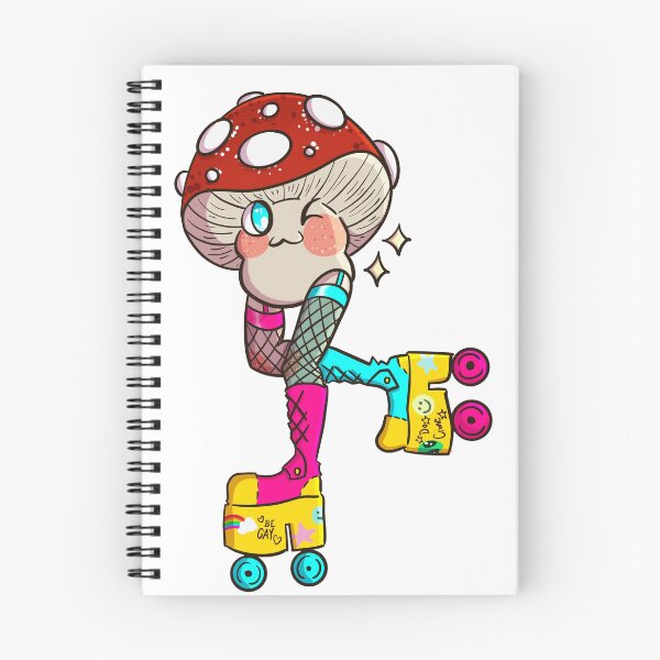 Item preview, Skater Mushroom  designed and sold by Artfromtheabyss.