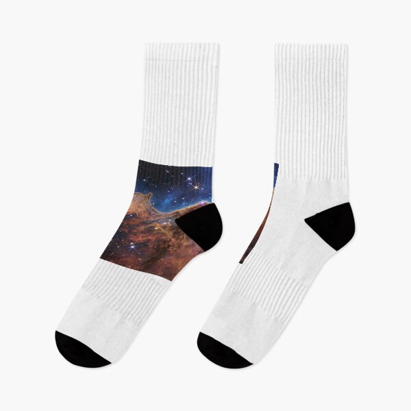 Item preview, Cosmic Cliffs — previously hidden baby stars in the Carina Nebula ,  the first full-color images from NASA's James Webb Space Telescope ,  designed and sold by kalvinphelips.