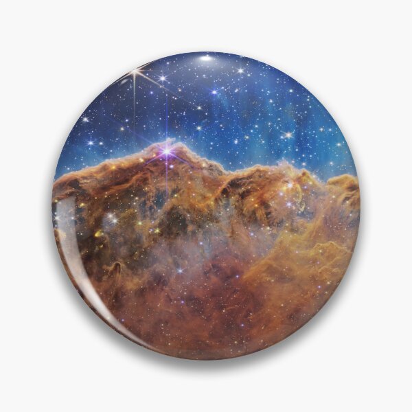 Item preview, Cosmic Cliffs — previously hidden baby stars in the Carina Nebula ,  the first full-color images from NASA's James Webb Space Telescope ,  designed and sold by kalvinphelips.