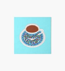 Turkish Coffee Art Board Print