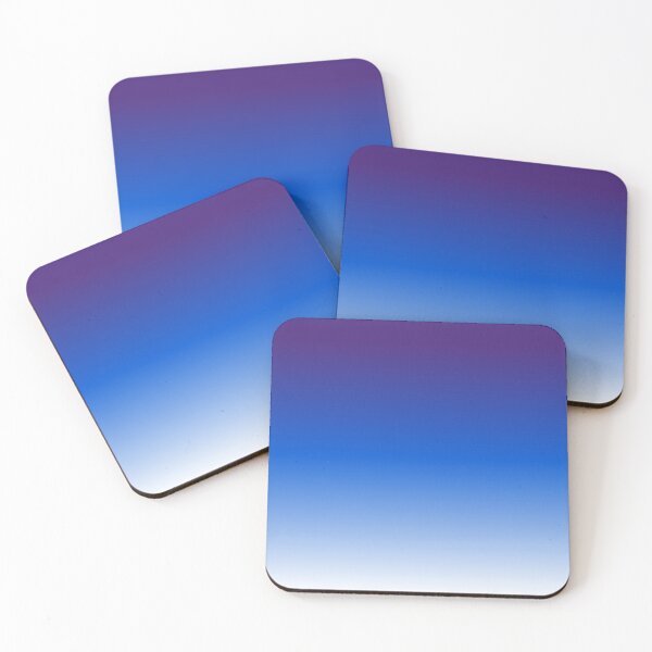 Item preview, Purple Blue and White Ombre Gradient designed and sold by Arianna Khalil.