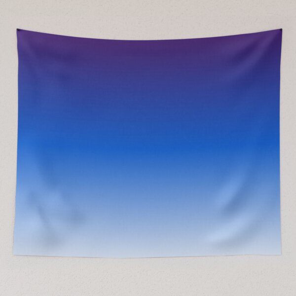 Item preview, Purple Blue and White Ombre Gradient designed and sold by Arianna Khalil.