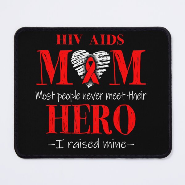 Item preview, Proud Hiv Aids Mom HERO I Raised Mine designed and sold by Mnrshirley.