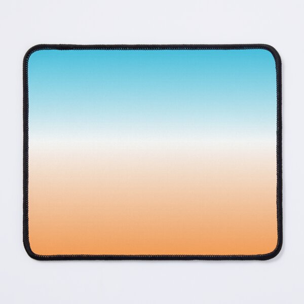 Item preview, Blue White and Orange Ombre Gradient designed and sold by Arianna Khalil.