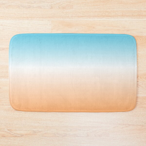 Item preview, Blue White and Orange Ombre Gradient designed and sold by Arianna Khalil.