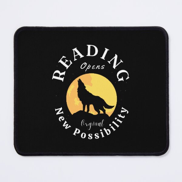 Item preview, Reading Opens New Possibilities The Best Teacher Howling Wolf Design designed and sold by BestTeacher.