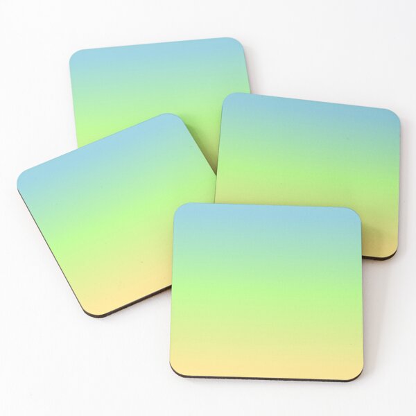 Item preview, Pastel Blue Green and Yellow Ombre Gradient designed and sold by Arianna Khalil.