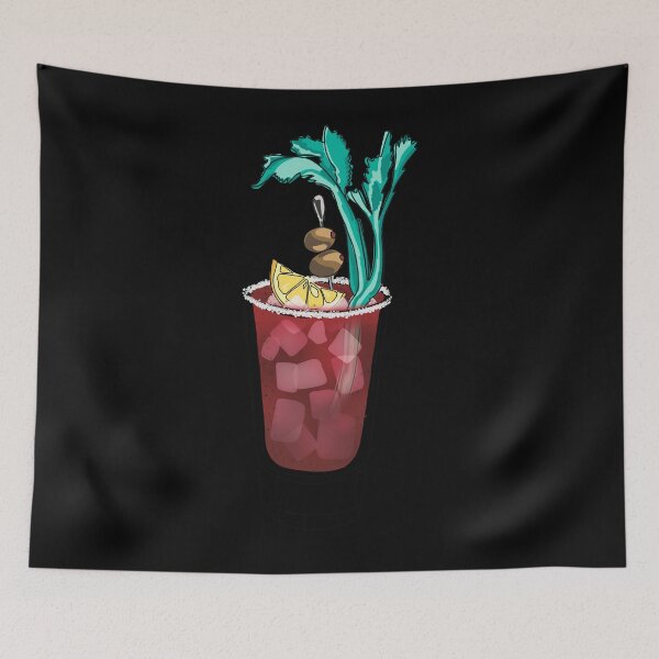 Item preview, Bloody Mary Cocktail Drink designed and sold by antevasinart.