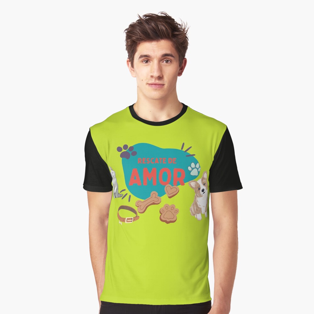 Vista previa del artículo con la obra «Camiseta gráfica», diseñado y vendido por shangovenezuela.