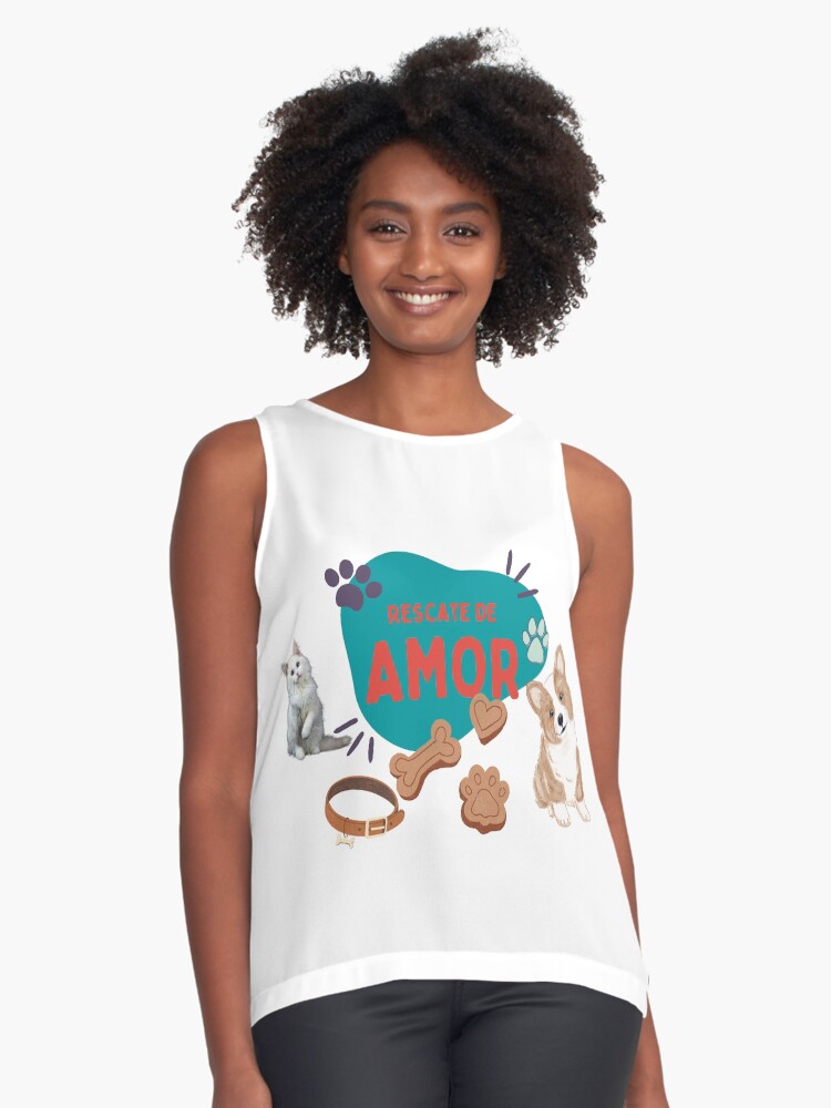 Vista previa del artículo con la obra «Blusa sin mangas», diseñado y vendido por shangovenezuela.
