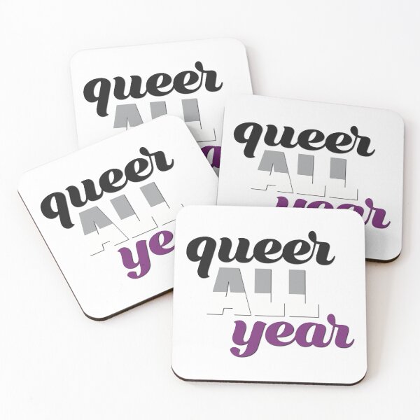 Item preview, Queer All Year Asexual Pride designed and sold by becmitchell.