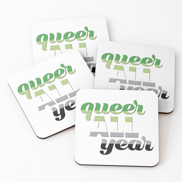 Item preview, Queer All Year Aromantic Pride designed and sold by becmitchell.