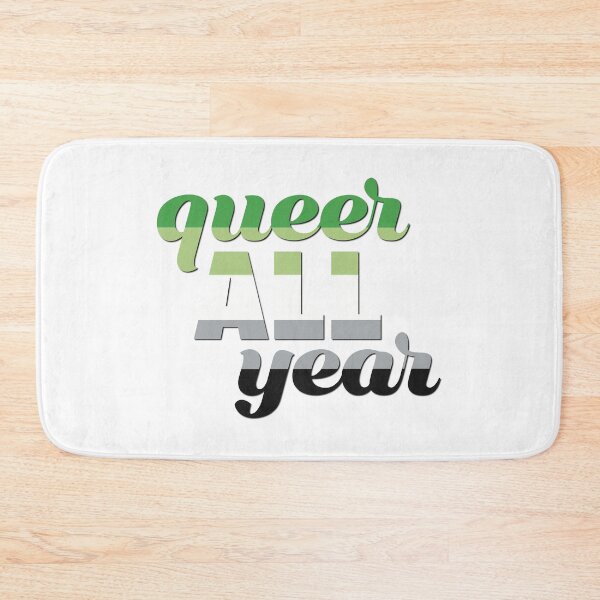 Item preview, Queer All Year Aromantic Pride designed and sold by becmitchell.