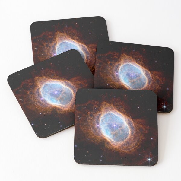 Artikelvorschau, jwst erstes Bild sterbender Stern, verhüllt von Staub und Lichtschichten entworfen und verkauft von kalvinphelips.
