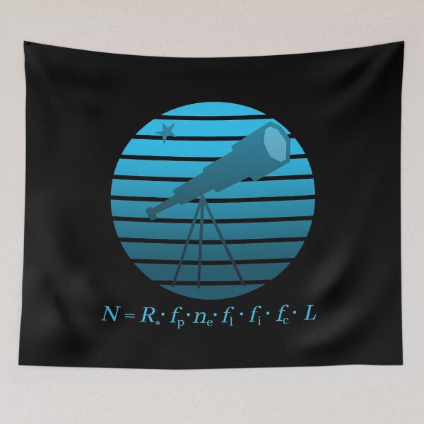 Item preview, Drake Equation - James Webb Space Telescope, Alien Civilizations, Enrico Fermi, Astrobiology, Exobiology, Starseed, Fermi Paradox, Drake Equation designed and sold by jadedscientist.