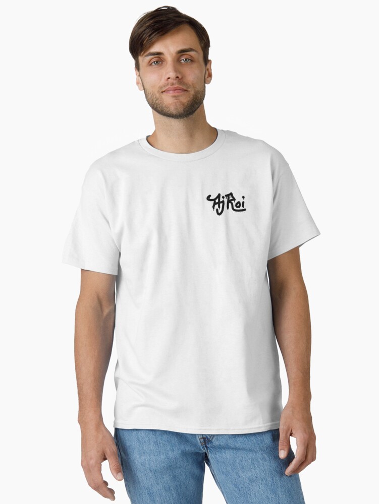 Thumbnail 2 of 7, Classic T-Shirt, Aj Roi spray can dripping tag (black) (small) designed and sold by AjRoi.