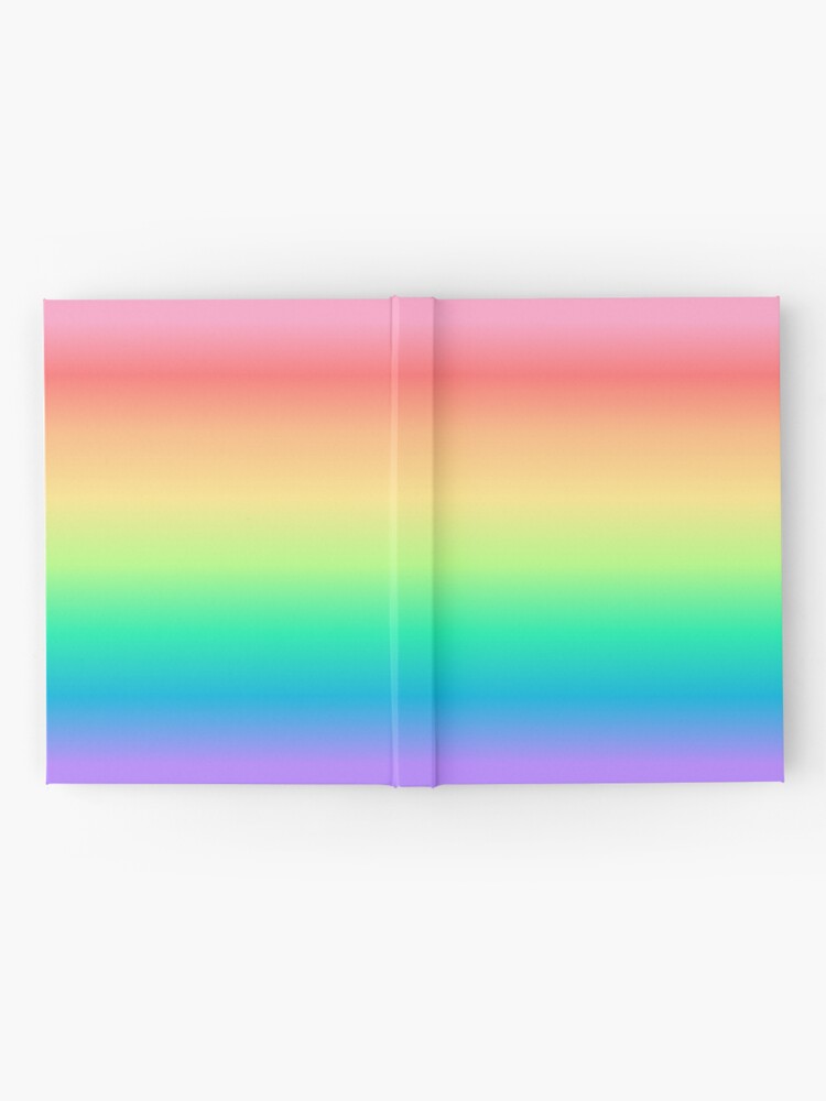 Pastel Rainbow Ombre Gradient Journal