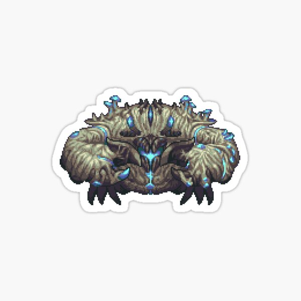 Crabulon Boss Terraria Calamity Sticker for Sale by TheZecrom