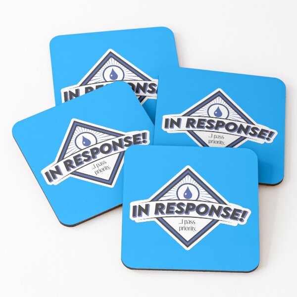 Item preview, In Response MTG Control Counterspell sticker designed and sold by WaitingWarrior.