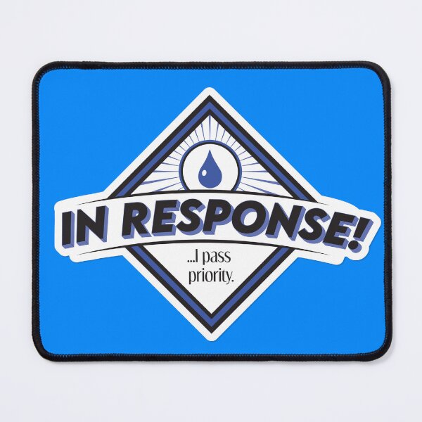 Item preview, In Response MTG Control Counterspell sticker designed and sold by WaitingWarrior.