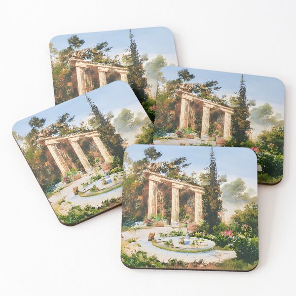 Item preview, Mediterranean garden 2 designed and sold by fizzribbit.