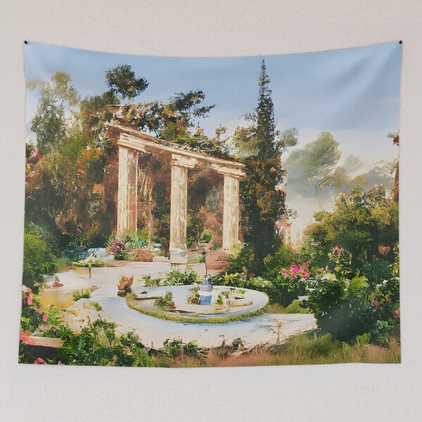 Item preview, Mediterranean garden 2 designed and sold by fizzribbit.