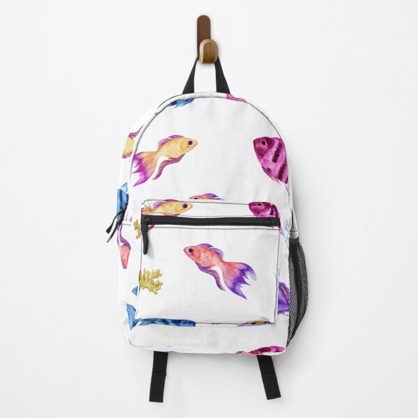 Item preview, Colorful Watercolor Tropical Fish and Coral designed and sold by silviaol.