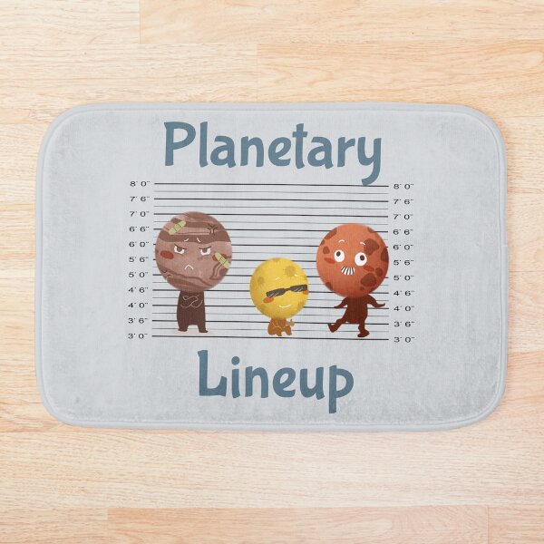 Item preview, Planetary Lineup Planet Characters designed and sold by AstroWitster.