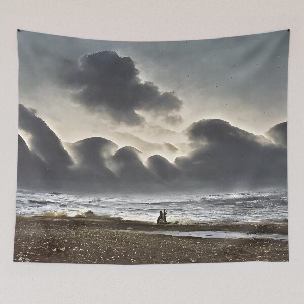Item preview, Waves in the sky designed and sold by fizzribbit.