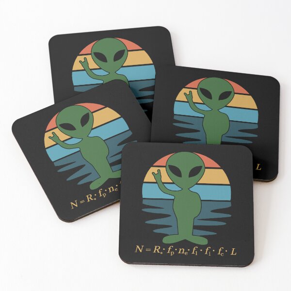 Item preview, Drake Equation - Fermi Paradox, James Webb Space Telescope, Alien Civilizations, Enrico Fermi, Astrobiology, Exobiology, Starseed designed and sold by jadedscientist.