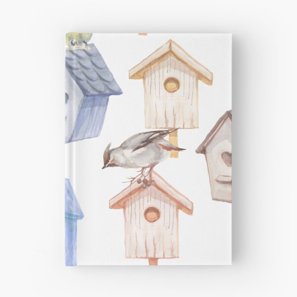 Item preview, Watercolor Birdhouses and Birds  designed and sold by silviaol.