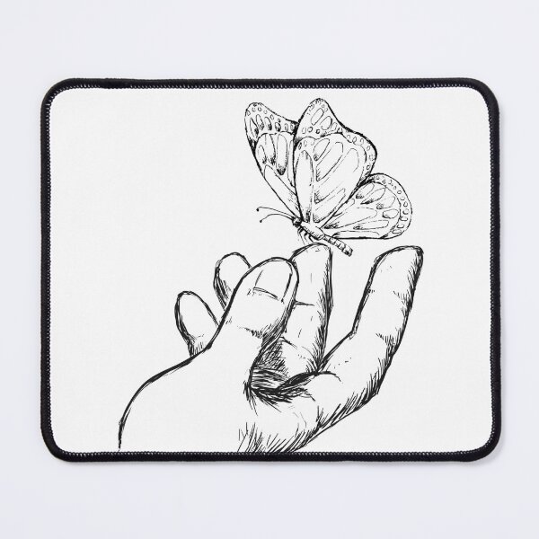 Item preview, Butterfly in Hand designed and sold by ShopSVGStyles.