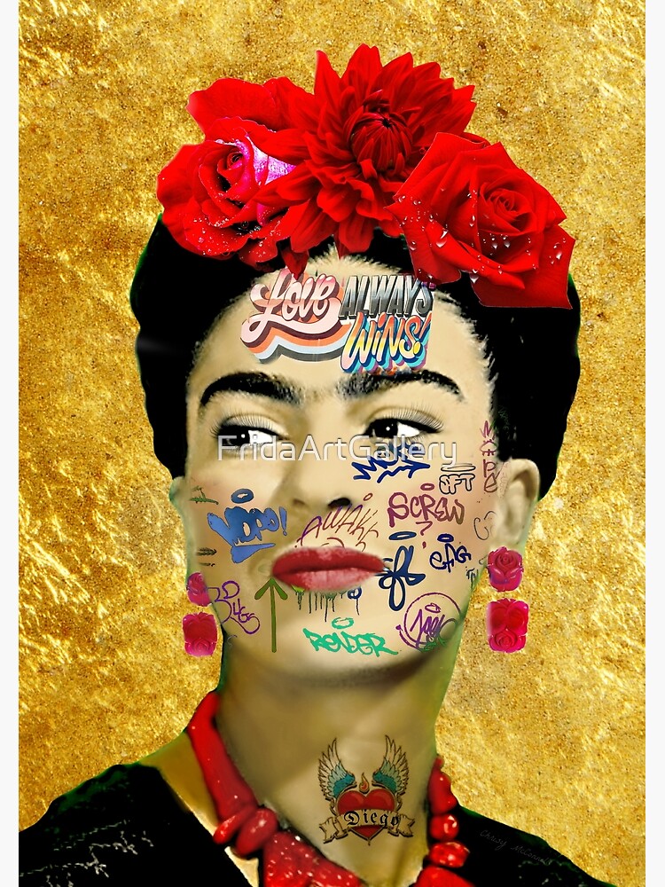 Frida Kahlo Self Portrait 3 Poster