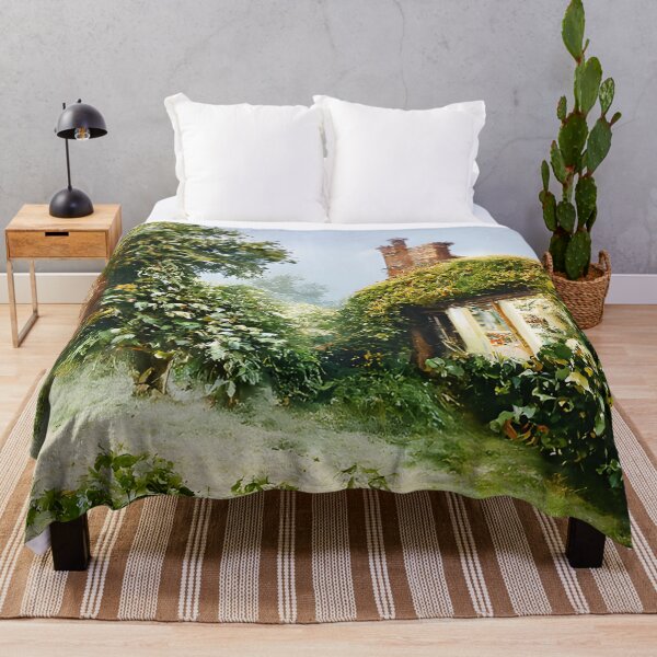 Item preview, Ivy covered abandoned cottage designed and sold by fizzribbit.