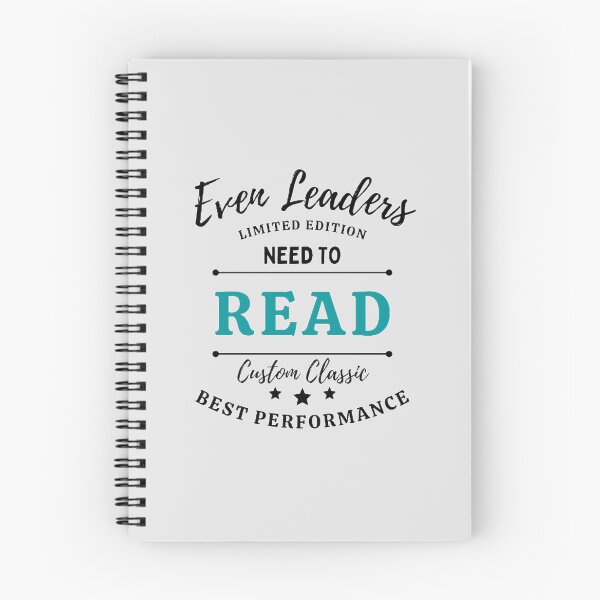 Item preview, Even Leaders Need To Read The Best Teacher Black Teal Design designed and sold by BestTeacher.